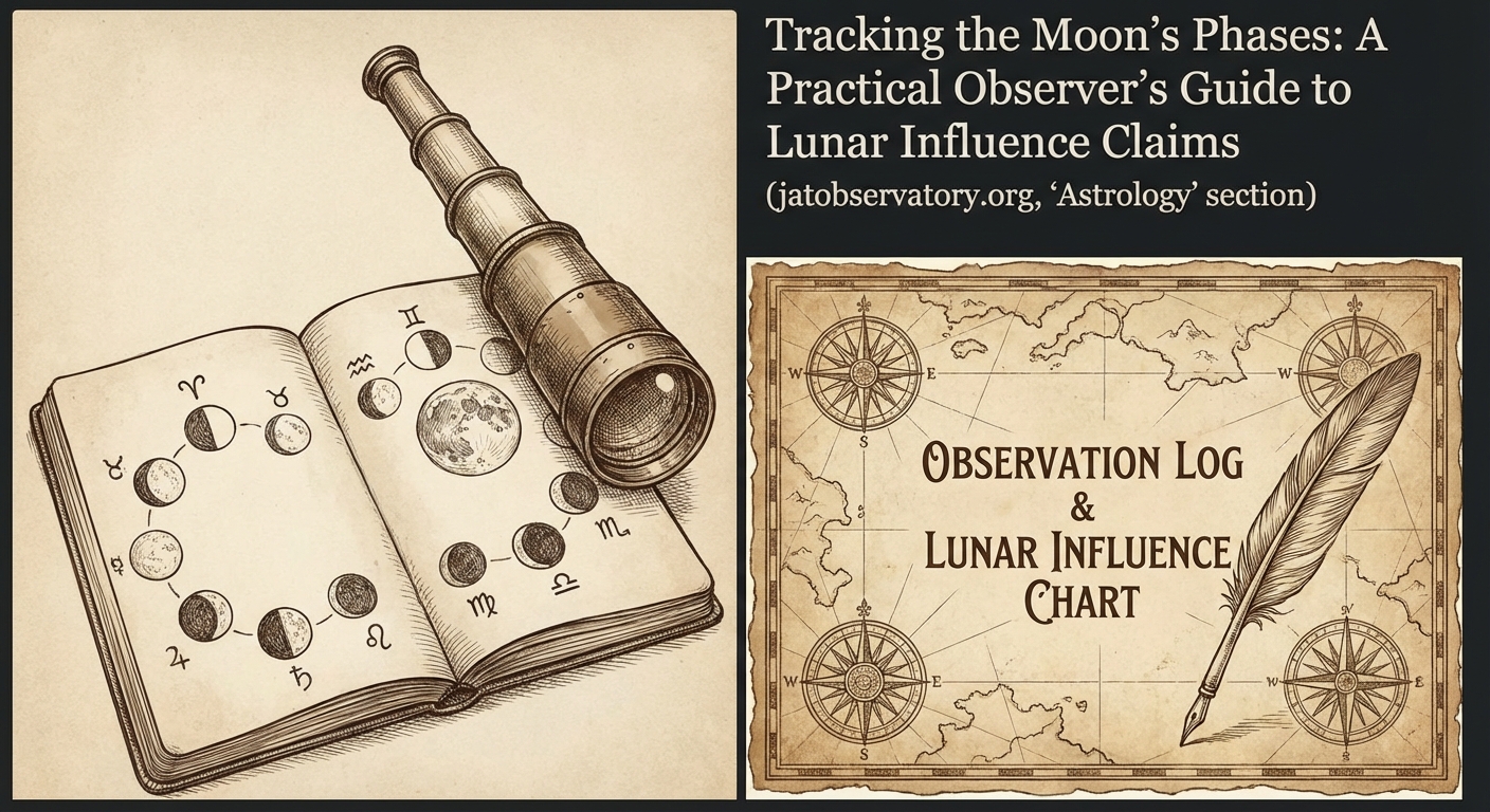 Tracking the Moon's Phases: A Practical Observer's Guide to Lunar Influence Claims - Illustration 1
