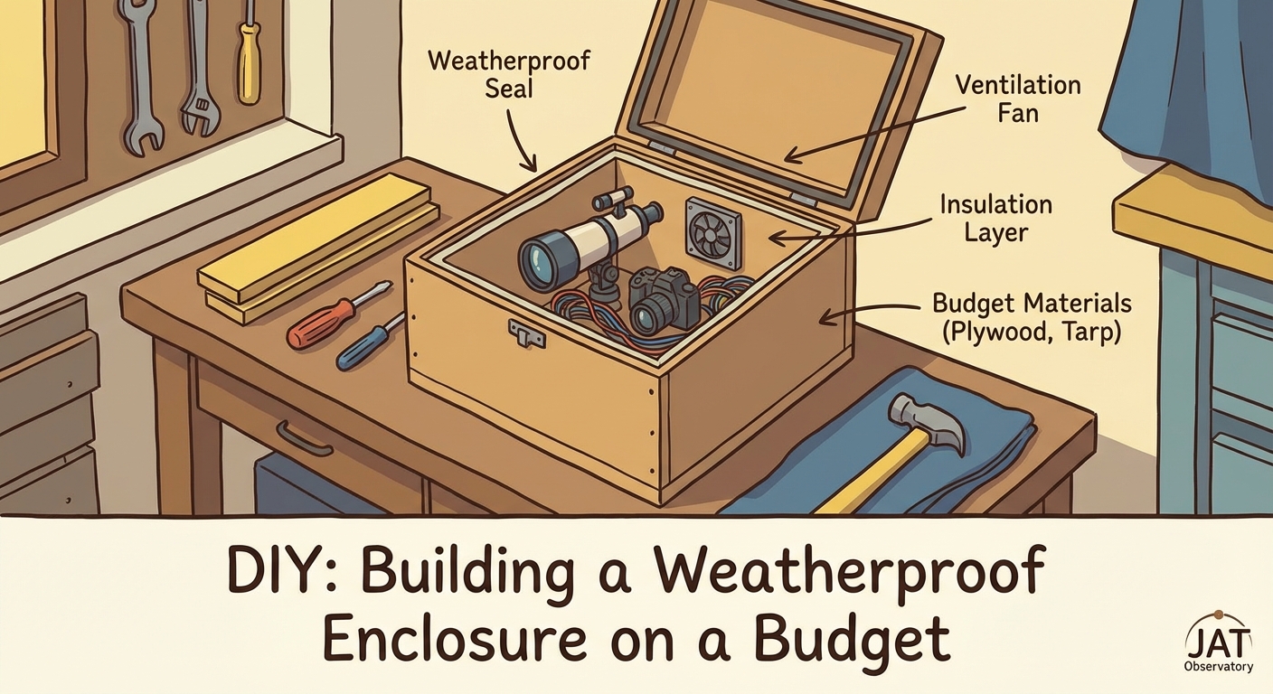 Building a Weatherproof Enclosure for Remote Observatory Equipment on a Budget - Illustration 1