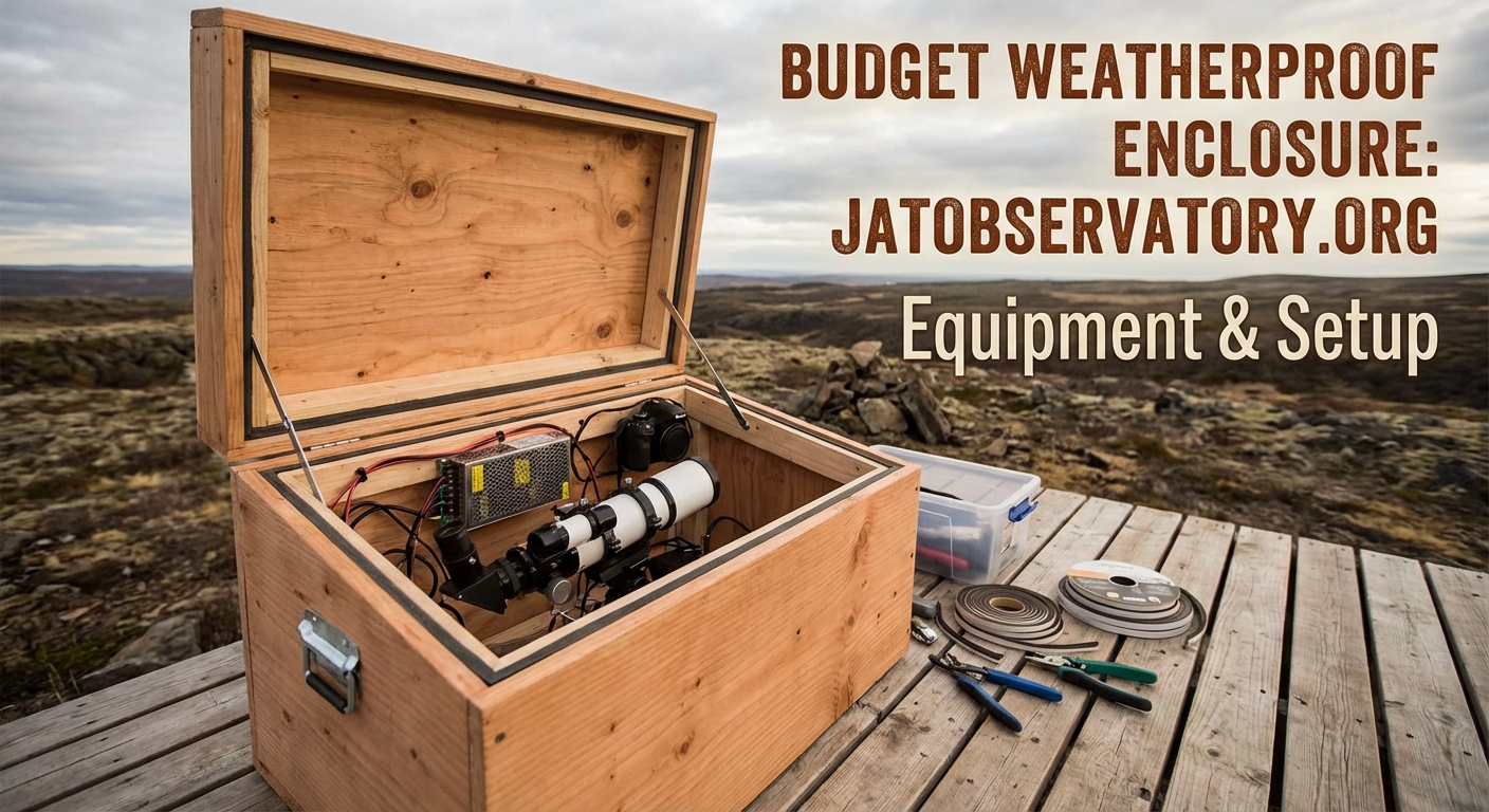 Building a Weatherproof Enclosure for Remote Observatory Equipment on a Budget - Illustration 3