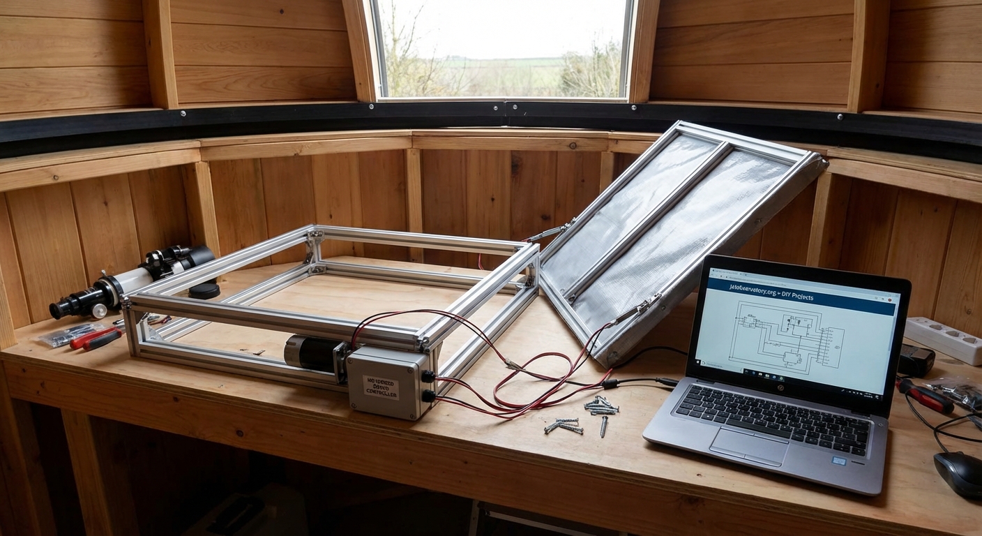 How to Build a Motorized Telescope Cover for Remote Observatories - Illustration 2