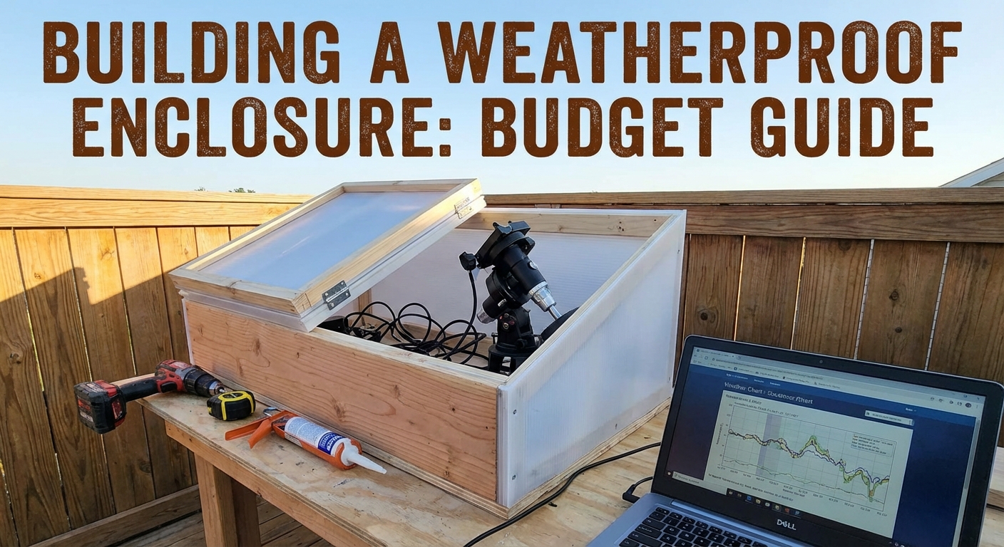 Building a Weatherproof Enclosure for Remote Observatory Equipment on a Budget — 2