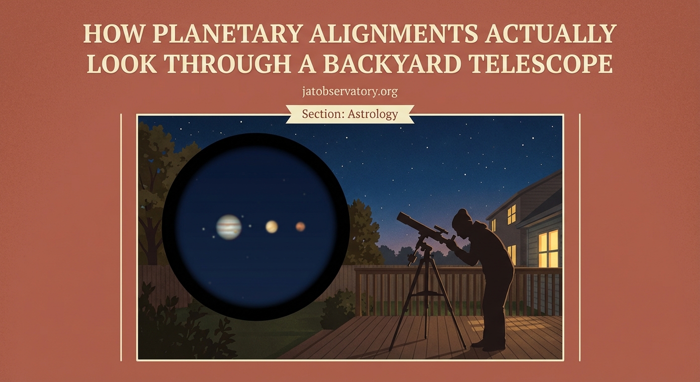 How Planetary Alignments Actually Look Through a Backyard Telescope — image 4