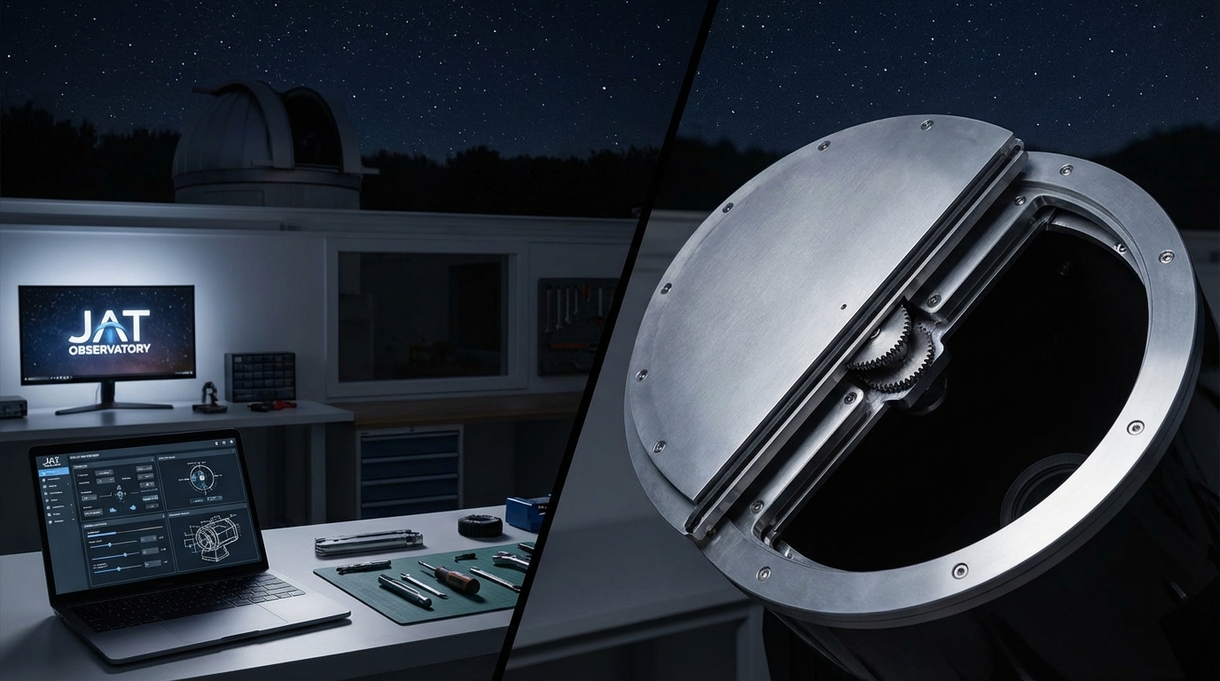 How to Build a Motorized Telescope Cover for Remote Observatories