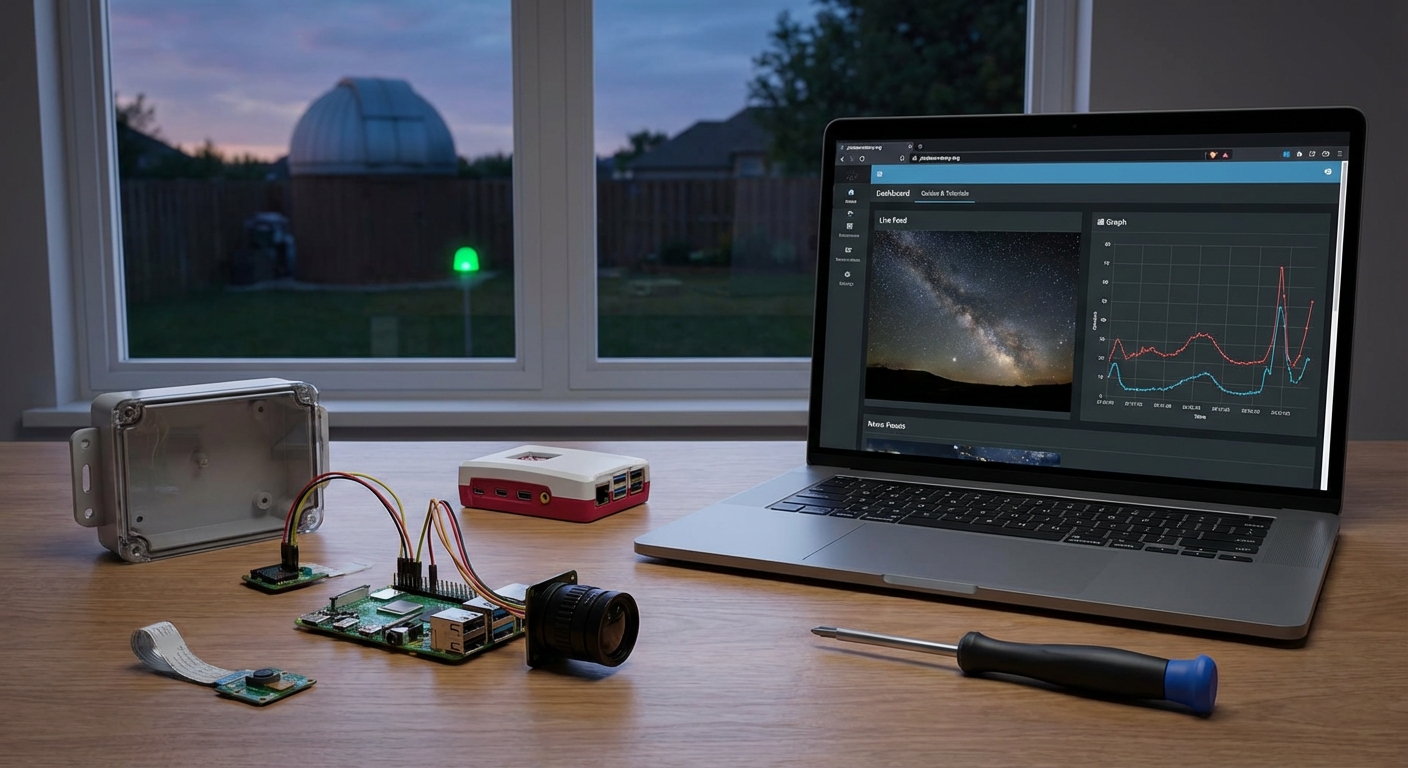 How to Build Your First Remote Observatory Webcam System for Under $300