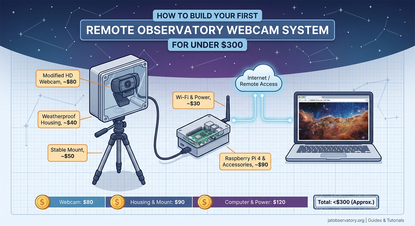 How to Build Your First Remote Observatory Webcam System for Under $300 — 1