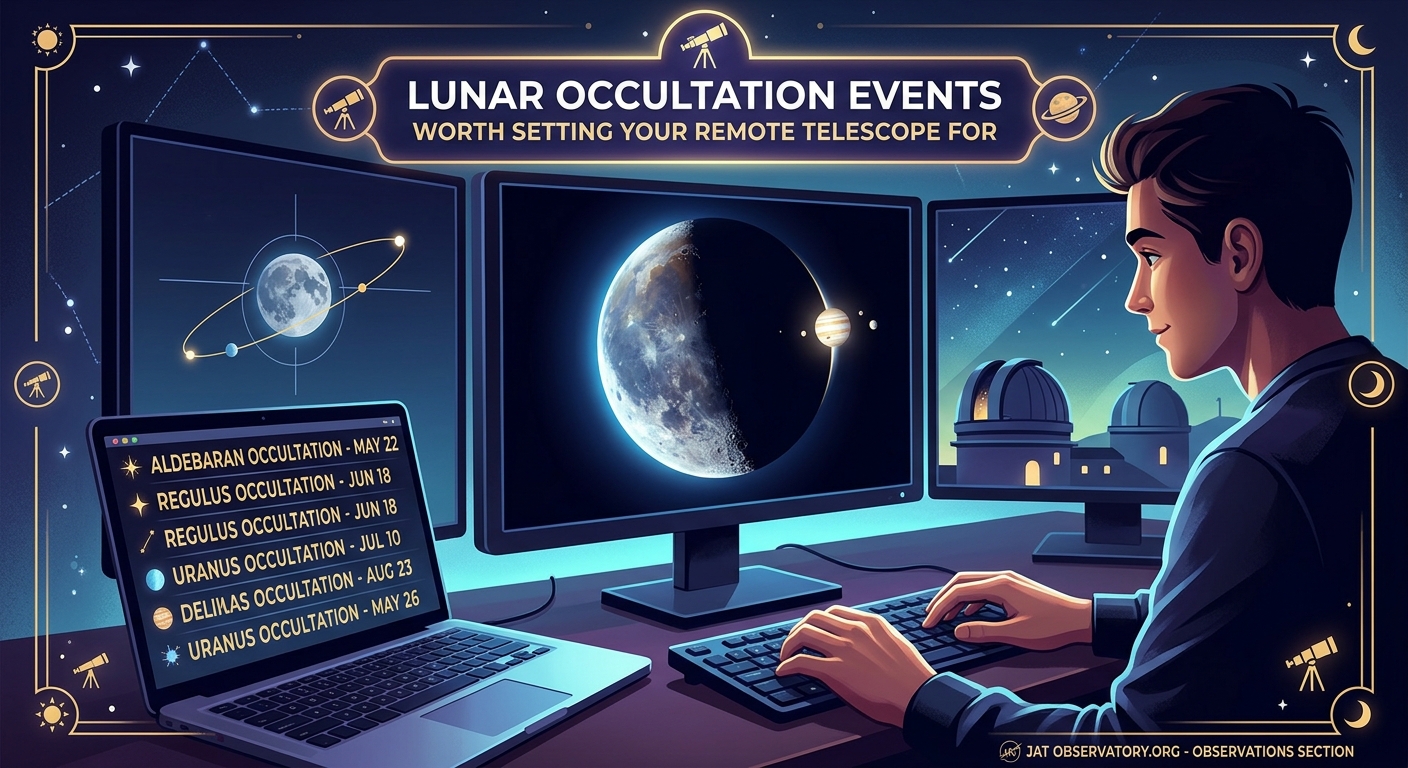 Lunar Occultation Events Worth Setting Your Remote Telescope For - Illustration 1