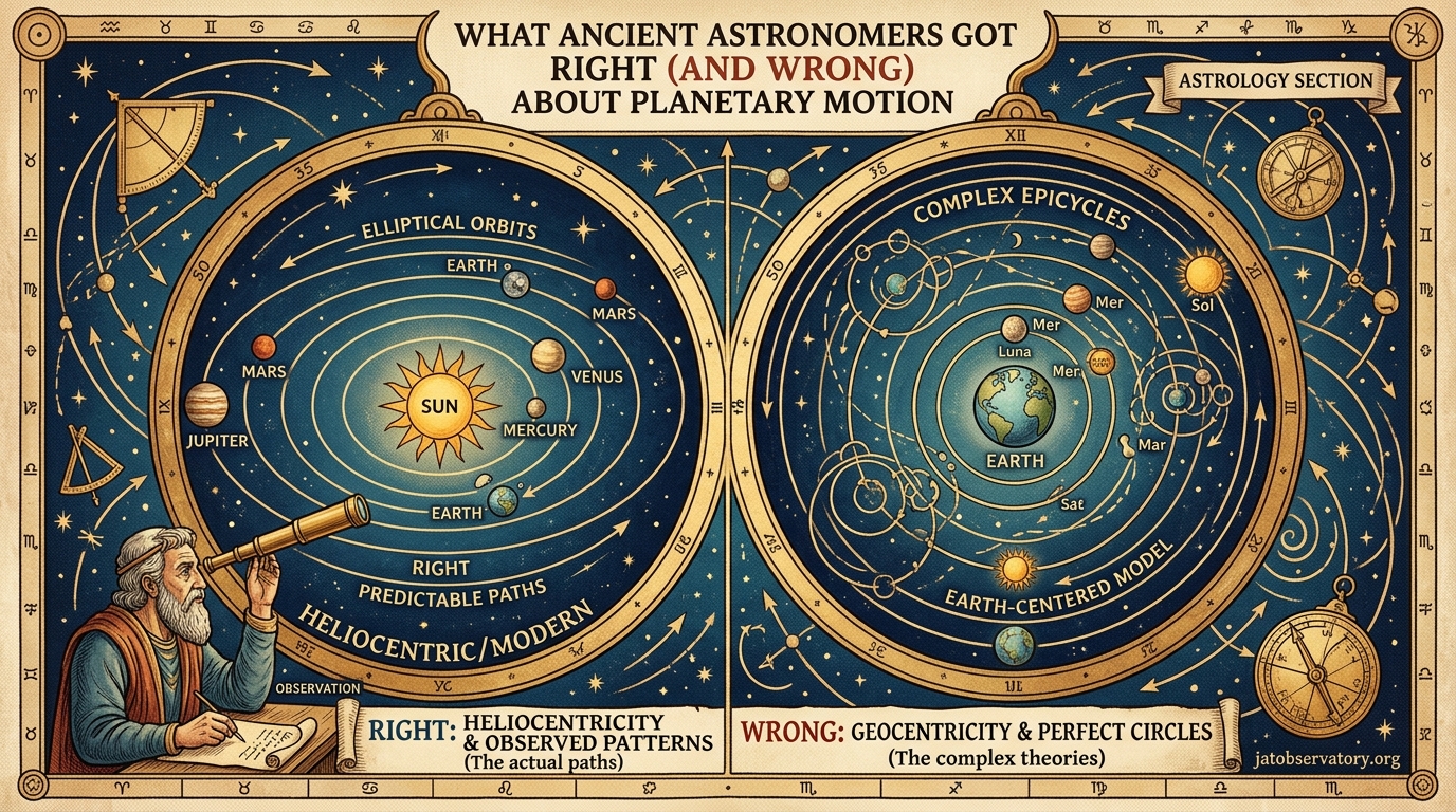 What Ancient Astronomers Got Right (And Wrong) About Planetary Motion - Illustration 1