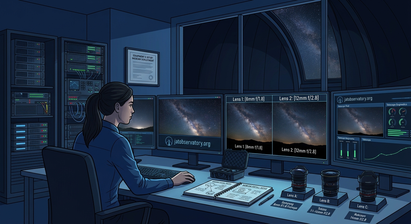 Comparing Wide-Angle Lenses for Night Sky Webcam Installations - Illustration 1