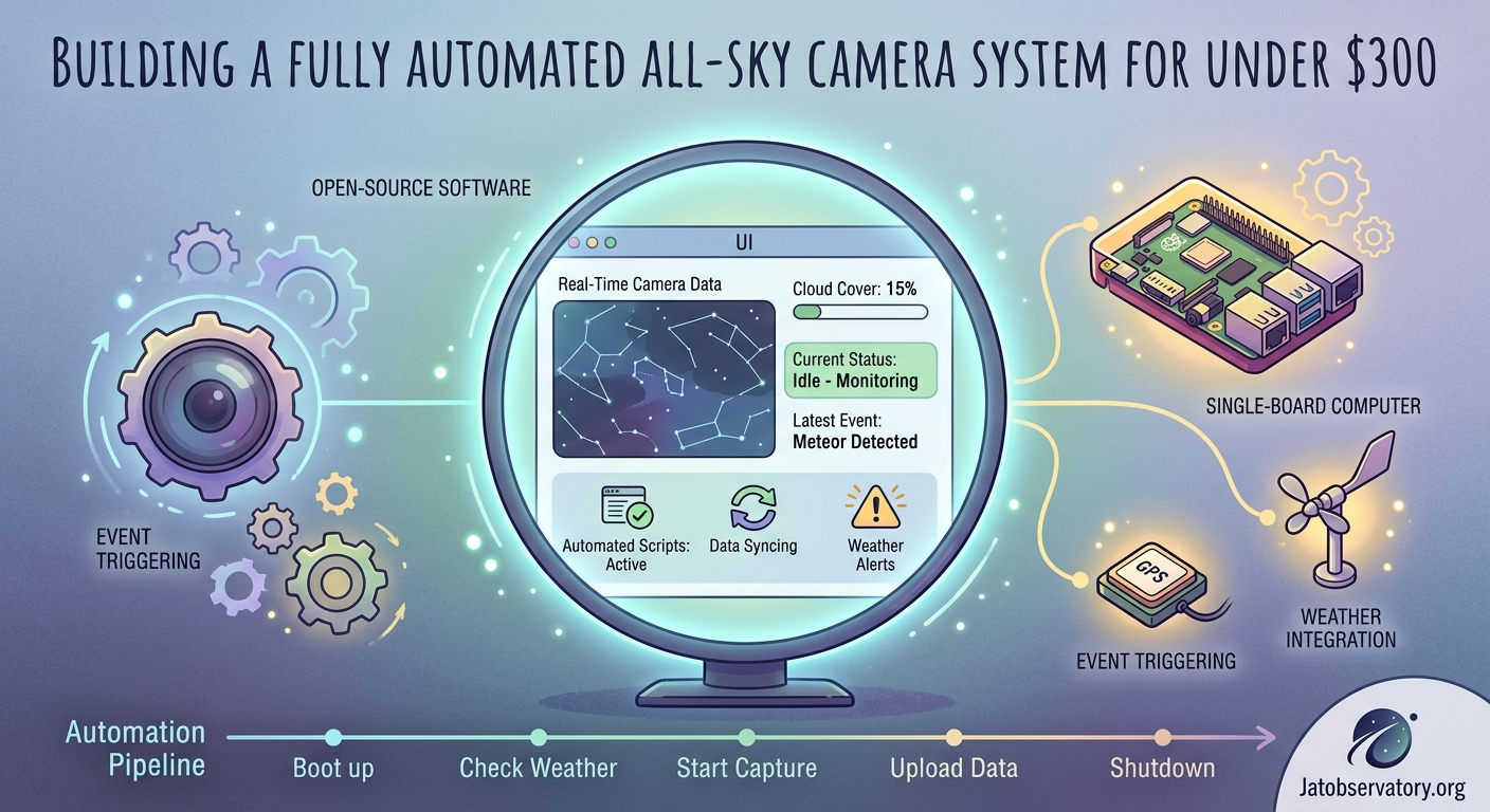 Building a Fully Automated All-Sky Camera System for Under $300 - Illustration 2