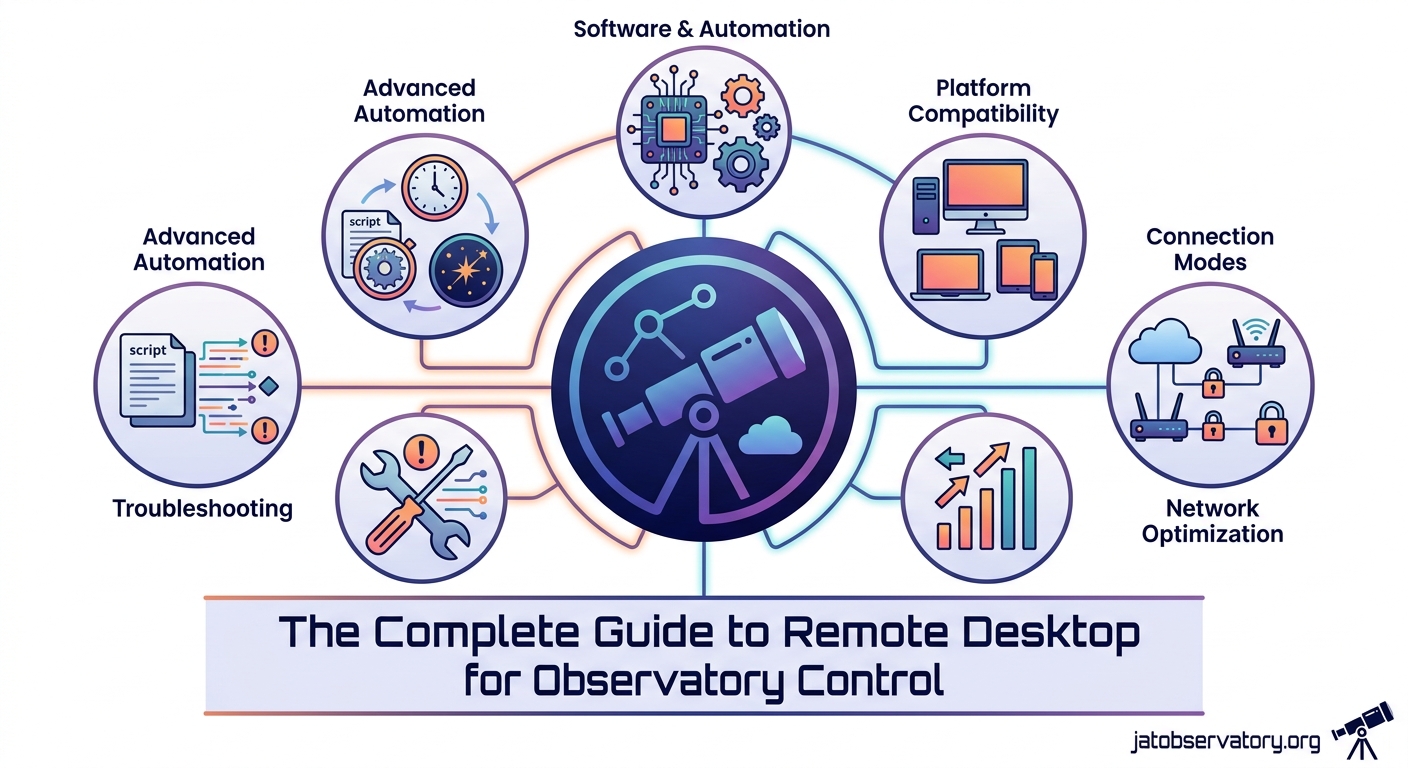 The Complete Guide to Remote Desktop Solutions for Observatory Control - Illustration 1