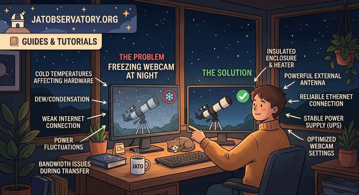 Why Your Observatory Webcam Keeps Freezing at Night and How to Fix It - Illustration 1