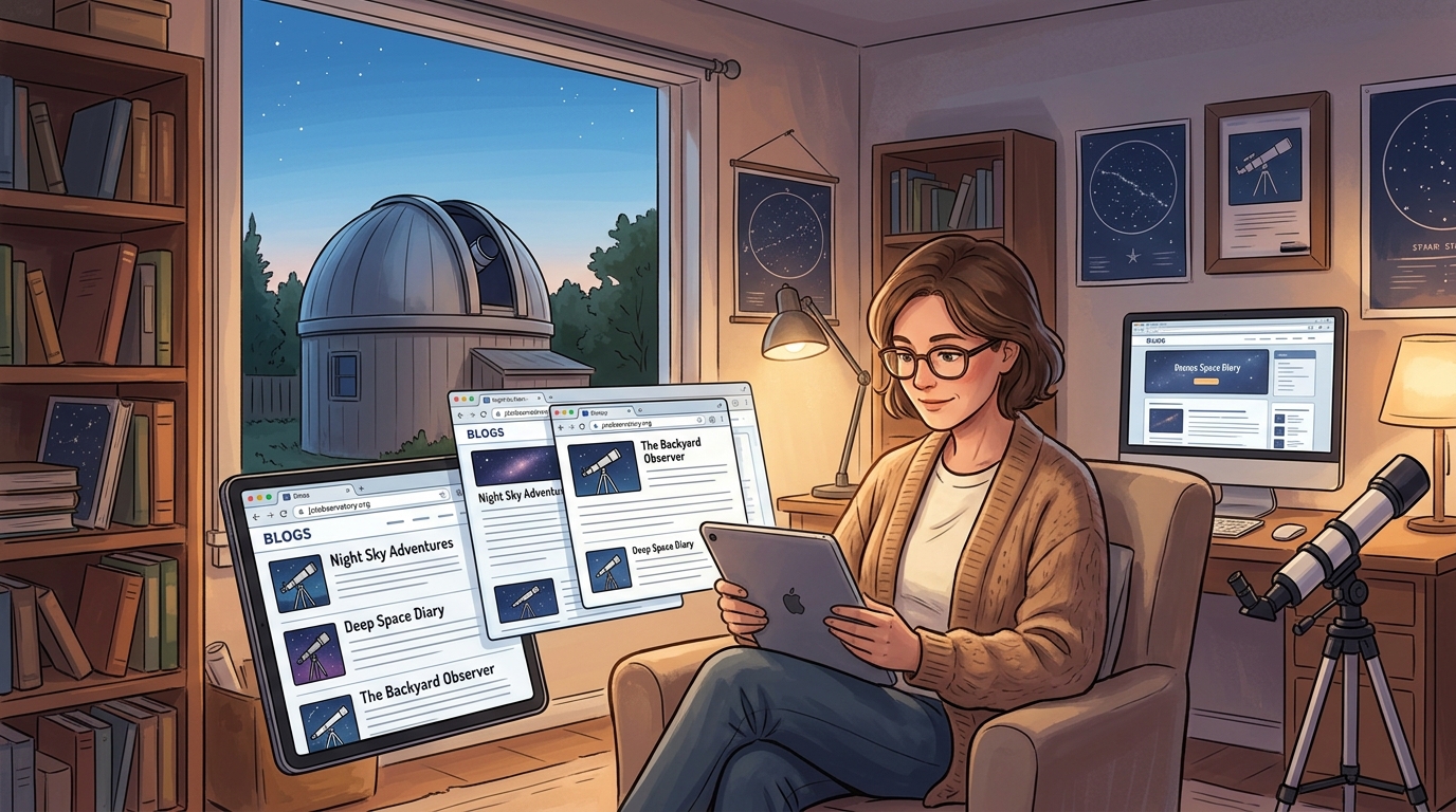 Must-Read Blogs from Amateur Astronomers Running Private Observatories - Illustration 2