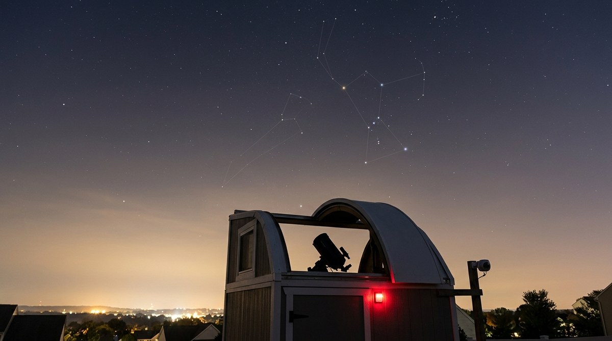 Can You Photograph Zodiac Constellations From a Light-Polluted Suburban Observatory?
