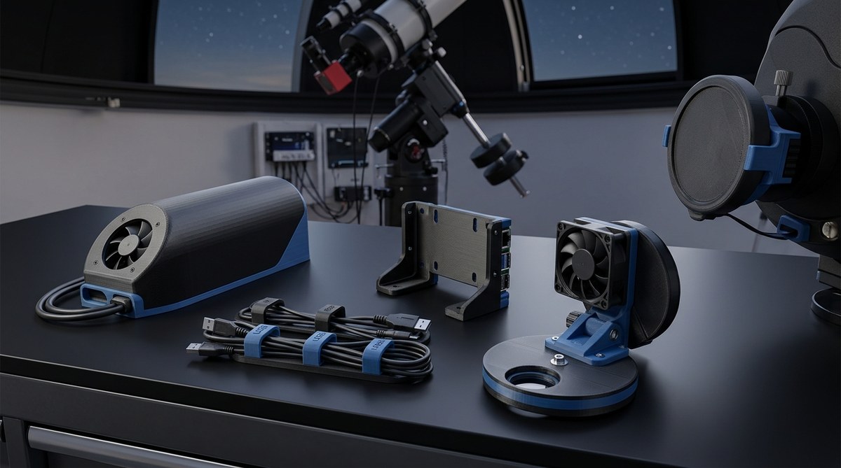 5 Essential 3D-Printed Accessories Every Remote Observatory Needs