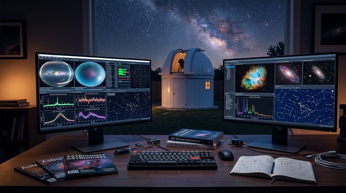 Decoding Celestial Phenomena: How Remote Observatory Data Reveals the Mysteries of the Night Sky