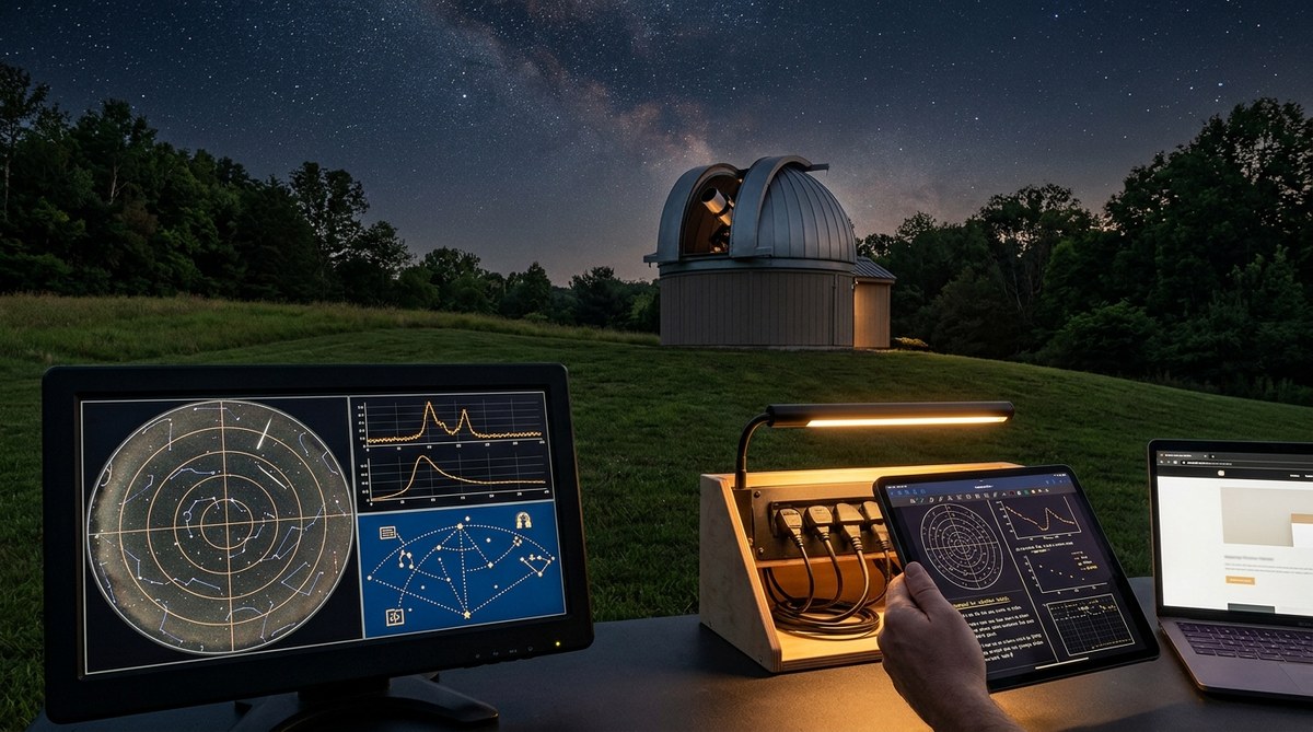 Discover How to Interpret Celestial Events Using Remote Observatory Data