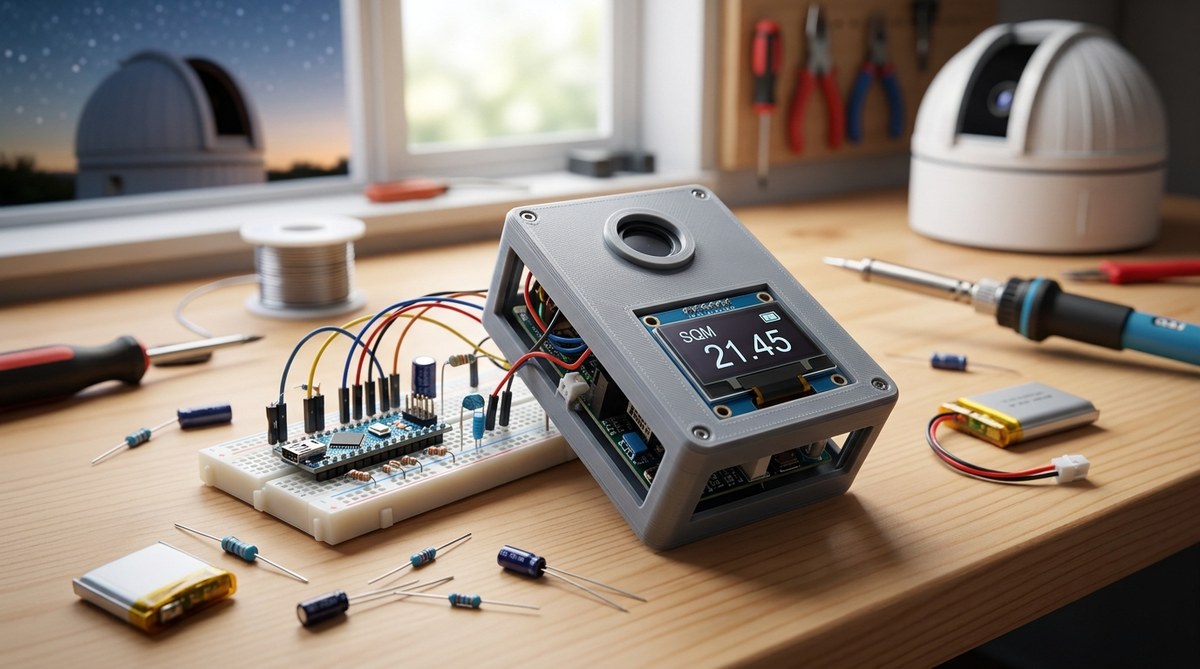 DIY Guide to Building a Portable Sky Quality Meter for Remote Observatories