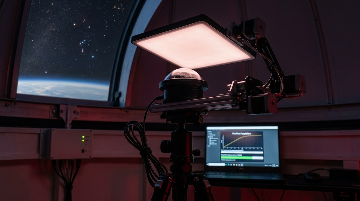 How to Automate Flat Field Calibration for Your All-Sky Camera