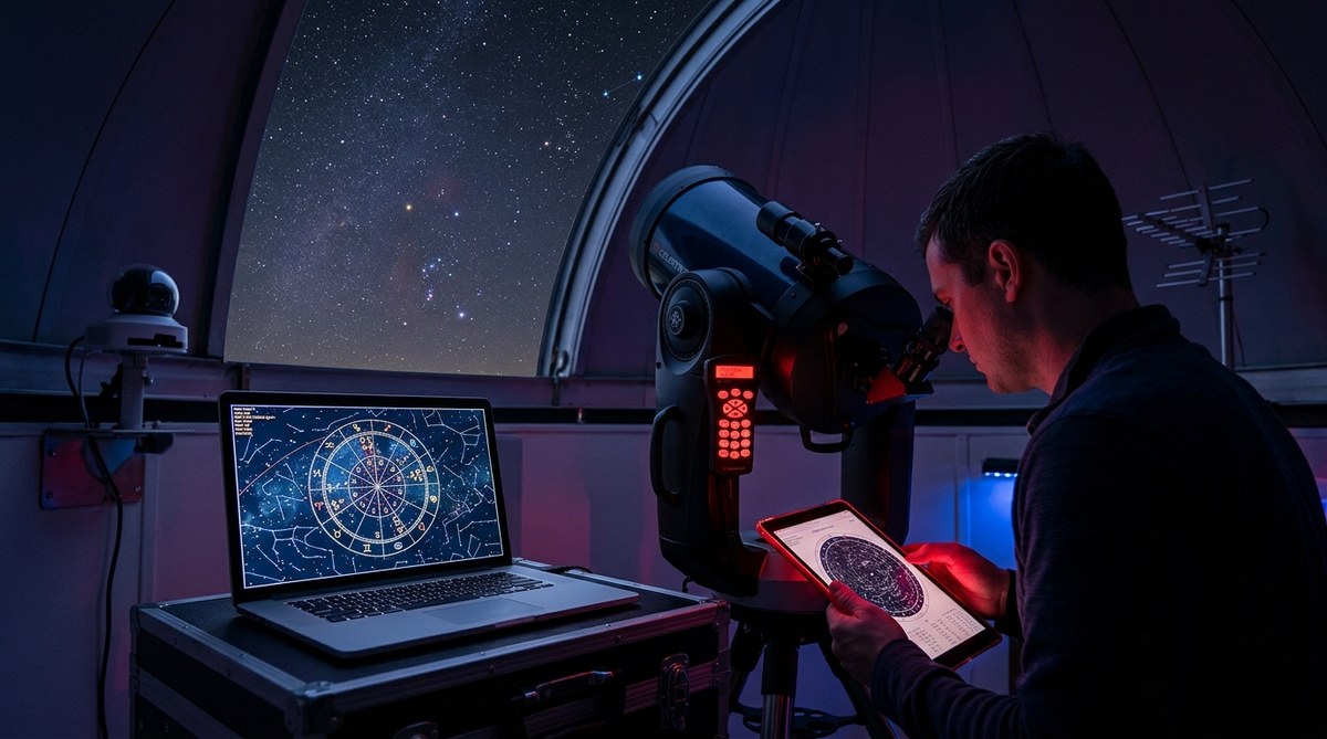 Mapping Your Birth Chart to the Night Sky: A Practical Telescope Guide