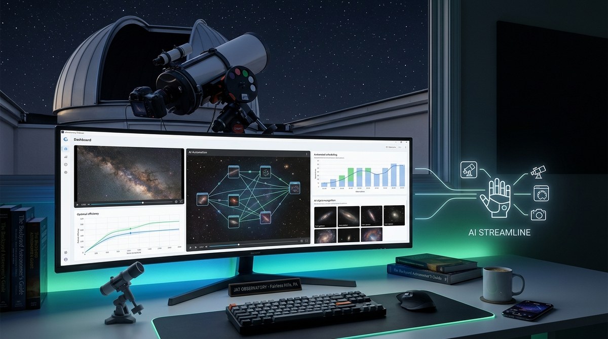 Streamline Your Remote Astronomy Setup with AI-Powered Automation Tools