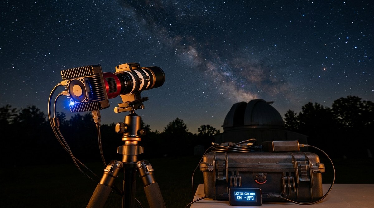 Why Your Remote Camera Needs Active Cooling for Better Night Sky Views