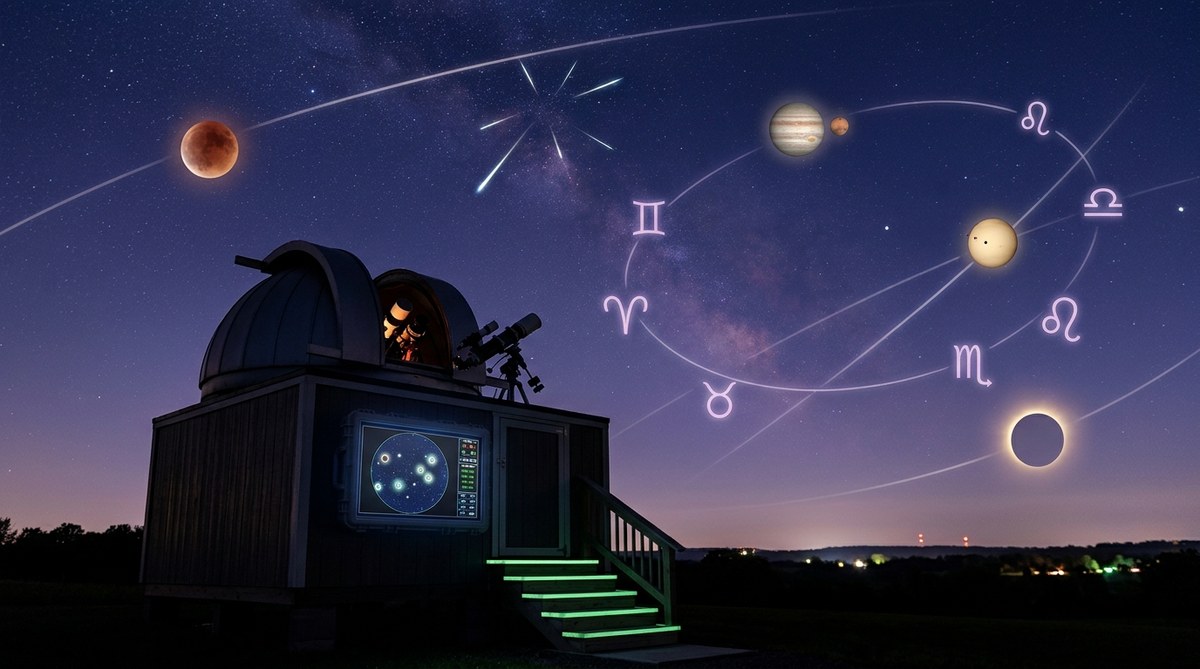 5 Celestial Events Observed from Fairless Hills That Align with Major Astrological Transits in 2026