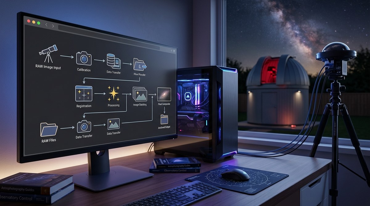 How to Automate Your Observatory's Image Processing Pipeline Using Free Software