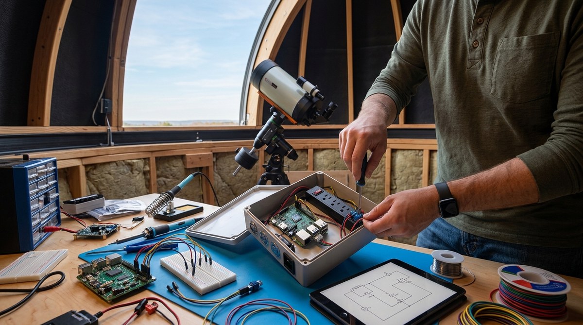 How to Build a Remote Power Controller for Your Observatory from Scratch
