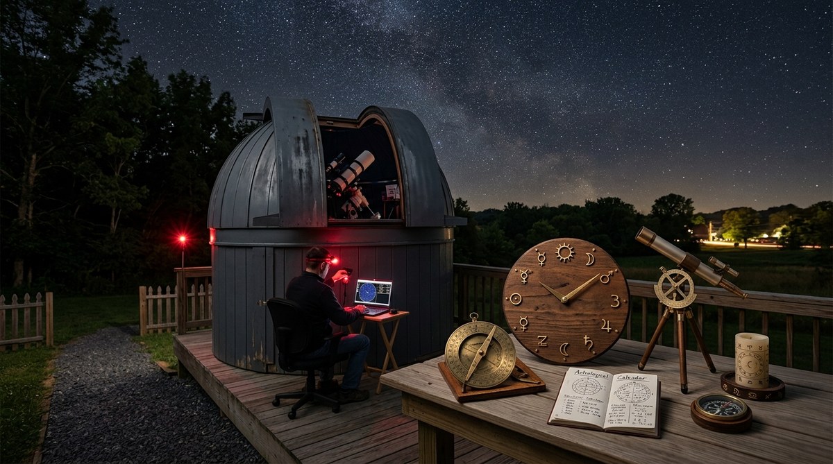 6 Easy DIY Projects to Track Planetary Hours from Your Backyard Observatory